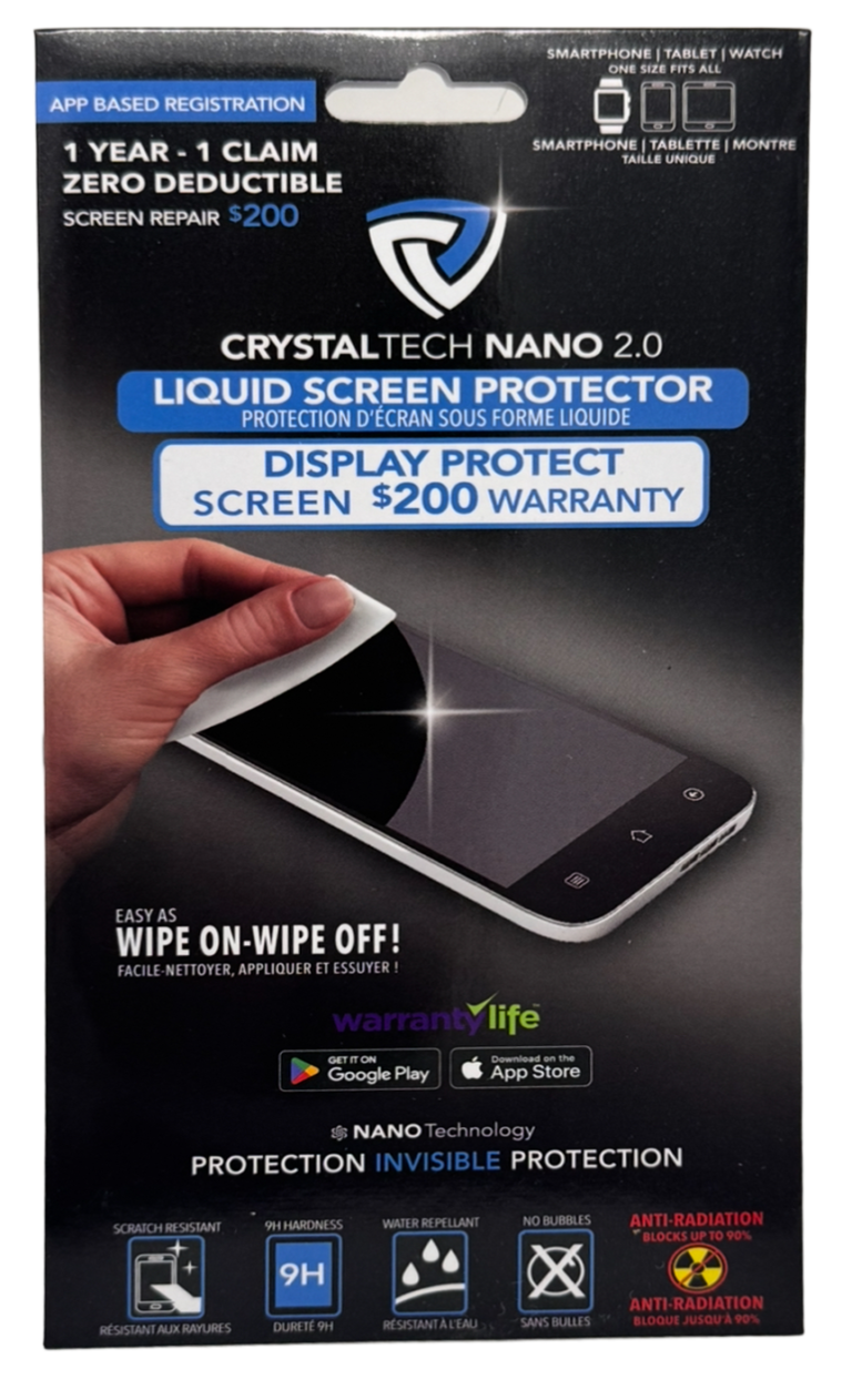 Liquid Screen Protection – Crystaltech Nano